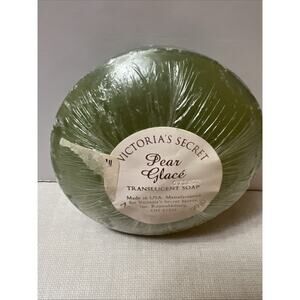 Victoria’s Secret Vtg Pear Glace Crystalline Glycerin Soap 3.5 oz New USA Made